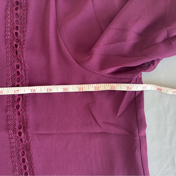 New Adrianna Papell Purple Women's Top Size XL - Picture 8 of 10